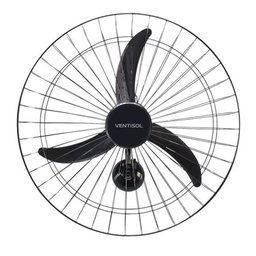 Ventilador De Parede 60cm 220v New Premium Preto Ventisol