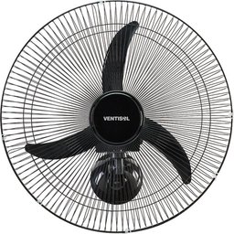 Ventilador Oscilante De Parede 60cm 200w Preto Bivolt