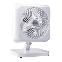 Ventilador De Mesa/ Parede Oscilante Venti-Delta Turbi 30Cm 130W Branco 110V