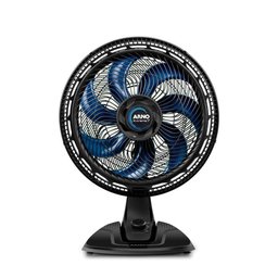 Ventilador De Mesa Arno 40cm VE70 X-Treme 7 Preto E Azul Escuro 127V