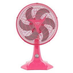 Ventilador Britânia Rosa 60w Hélice Com 6 Pás Bvt304 127v