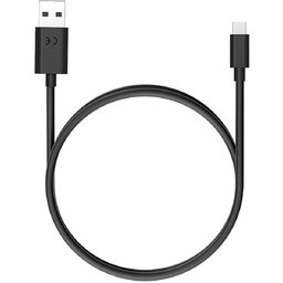 Cabo USB A para USB C Preto 2m 