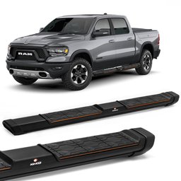 Estribo Dodge Ram 1500 Box 2021 a 2023 Preto Keko My Road