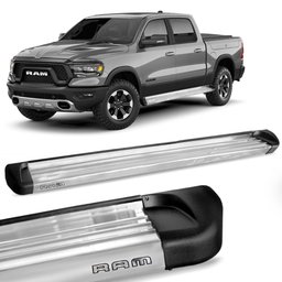 Estribo Lateral Dodge Ram 1500 CD 2021 2022 Alumínio Polido