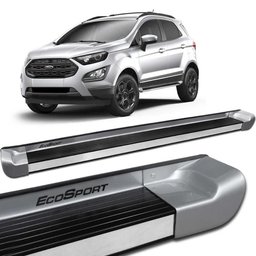 Estribo Lateral Ecosport 2013 a 2021 Prata Enseada Personalizado