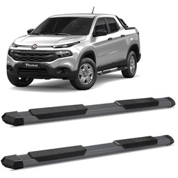 Estribo Fiat Toro 2016 a 2023 Extreme Cinza Grafite CK