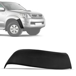 Ponteira Parachoque Hilux 2005 a 2011 Preto Lado Direito DTS