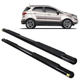 Estribo Ecosport 2013 a 2021 Oblongo Oval Preto Track