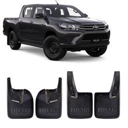 Kit Apara Barro Lameira Hilux 2016 a 2020 Protetor Flap