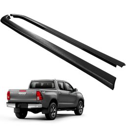 Protetor de Borda Toyota Hilux 2016 a 2023 Lateral Caçamba