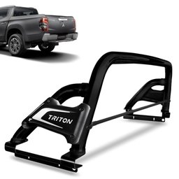 Santo Antonio L200 Triton Sport 2017 a 2021 Premium Preto Com Barra