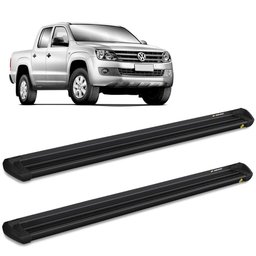 Estribo Lateral Amarok 2010 a 2021 Aluminio Preto Keko K1