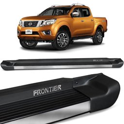 Estribo Lateral Frontier 2017 a 2020 Preto Fosco Personalizado