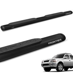 Estribo Lateral Frontier 2003 a 2007 Oval Oblongo Preto Gtnox