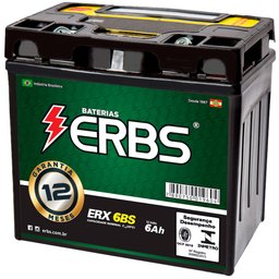 Bateria para Moto Premium ERX 6BS-ERBS-AEPM060D0G0500