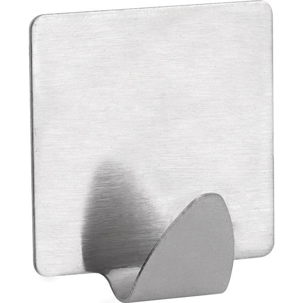 Gancho adesivo quadrado em inox com 2 peças VONDER - Imagem zoom