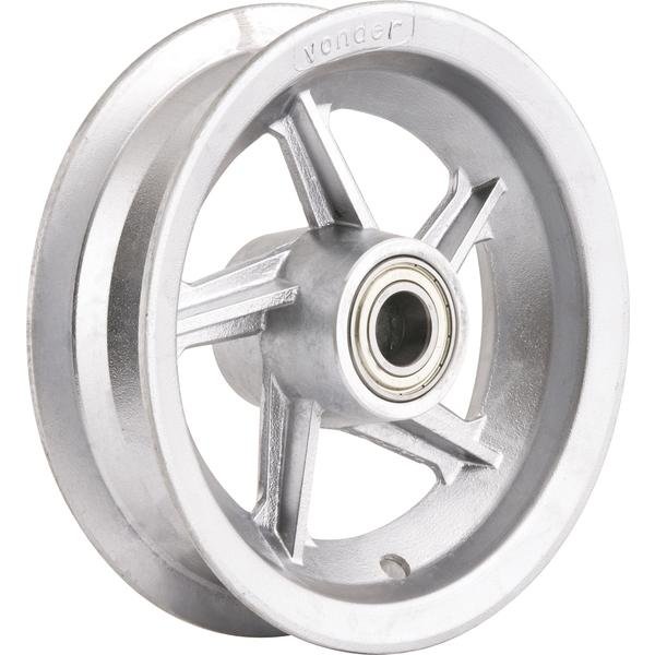 Aro de alumínio 8 Pol., com rolamento, para pneus 3,25 ou 3,50 VONDER-VONDER-6110358000