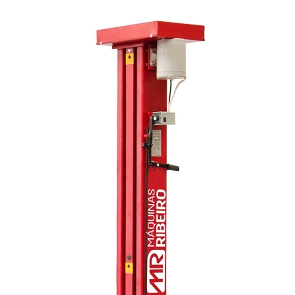 Elevador Automotivo Trifásico Vermelho para 4000Kg - Imagem zoom