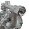 Bomba de Duplo Diafragma para Óleo Lubrificante Diesel Querosene e Água 1/2Pol Vazão 16,66 L/min em Alumínio - Imagem 3