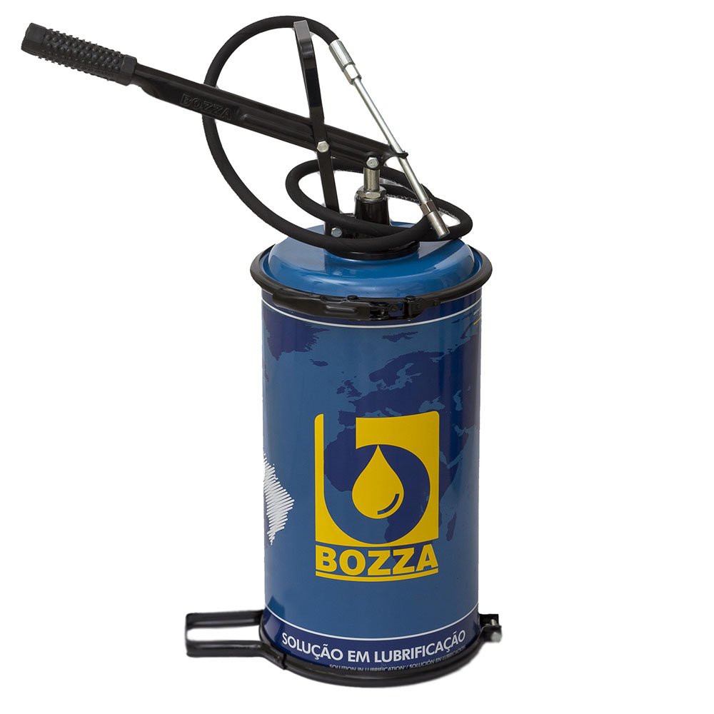 Bomba Manual para Graxa com Compactador de Graxa com Mola de 14Kg-BOZZA-8020-G2