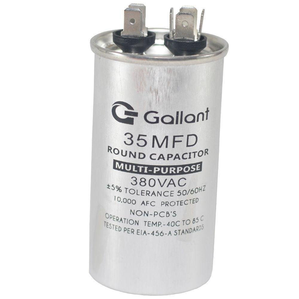 Capacitor CBB65 Gallant 35MF +-5% 380 VAC GCP35S00A-IX380 - Imagem zoom