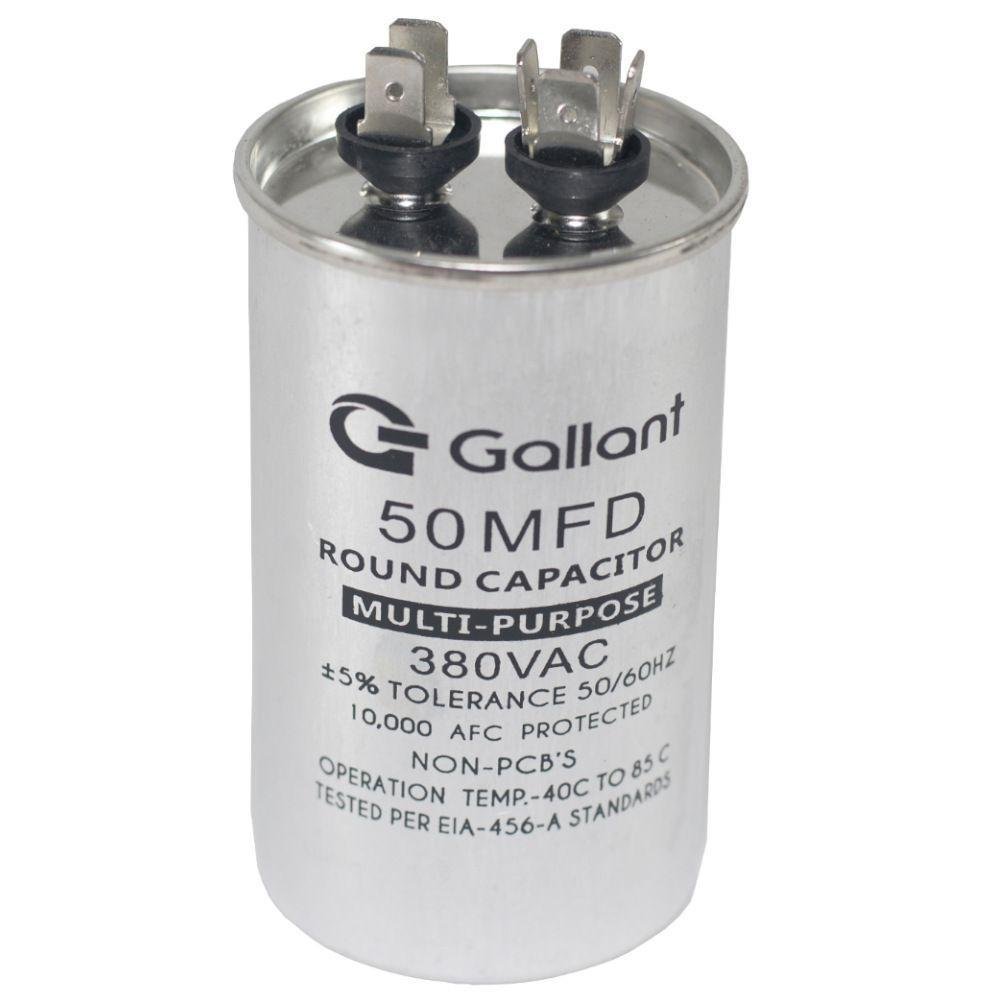 Capacitor CBB65 Gallant 50MF +-5% 380 VAC GCP50S00A-IX380 - Imagem zoom