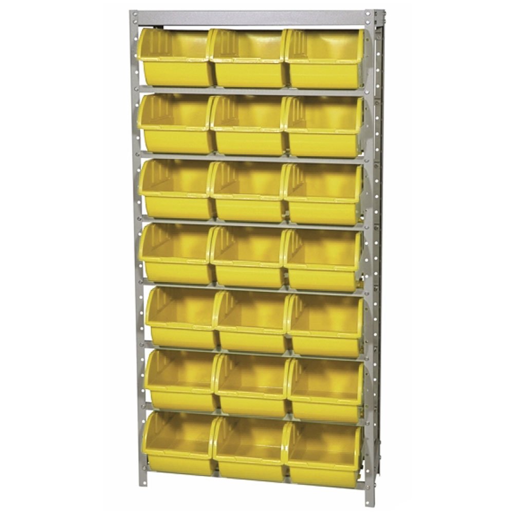 Estante Porta Componentes 21 Caixas Nr. 7 Cor Amarela - Imagem zoom