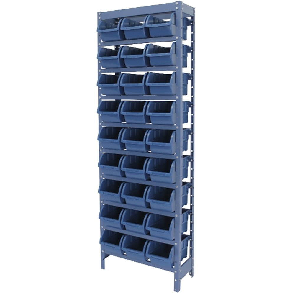 Estante Porta Componentes Azul com 27 Caixas Nr. 5 - Imagem zoom