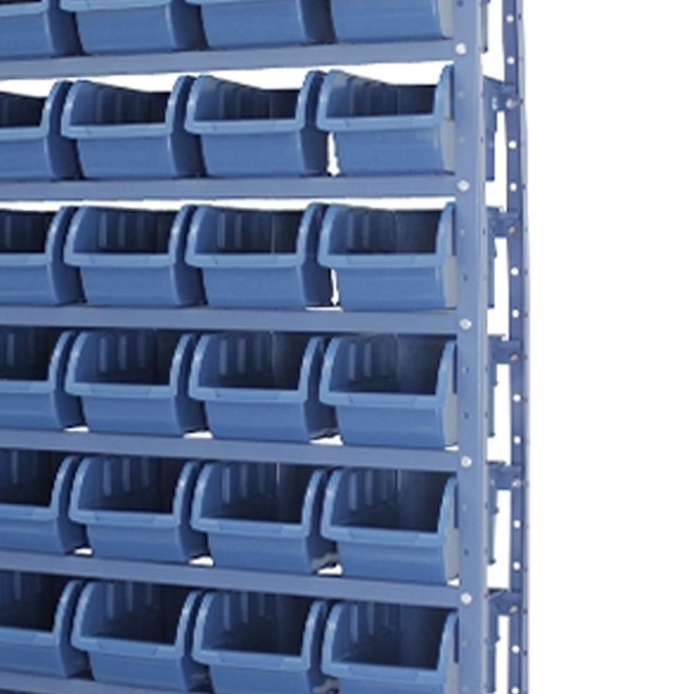 Estante Porta Componentes Azul com 54 Caixas Nr. 5 - NOCRAM-NE545A - R