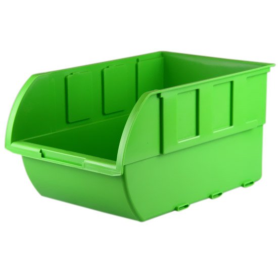 Gaveta Plástica para Componentes Verde n°7-MARCON-7VD