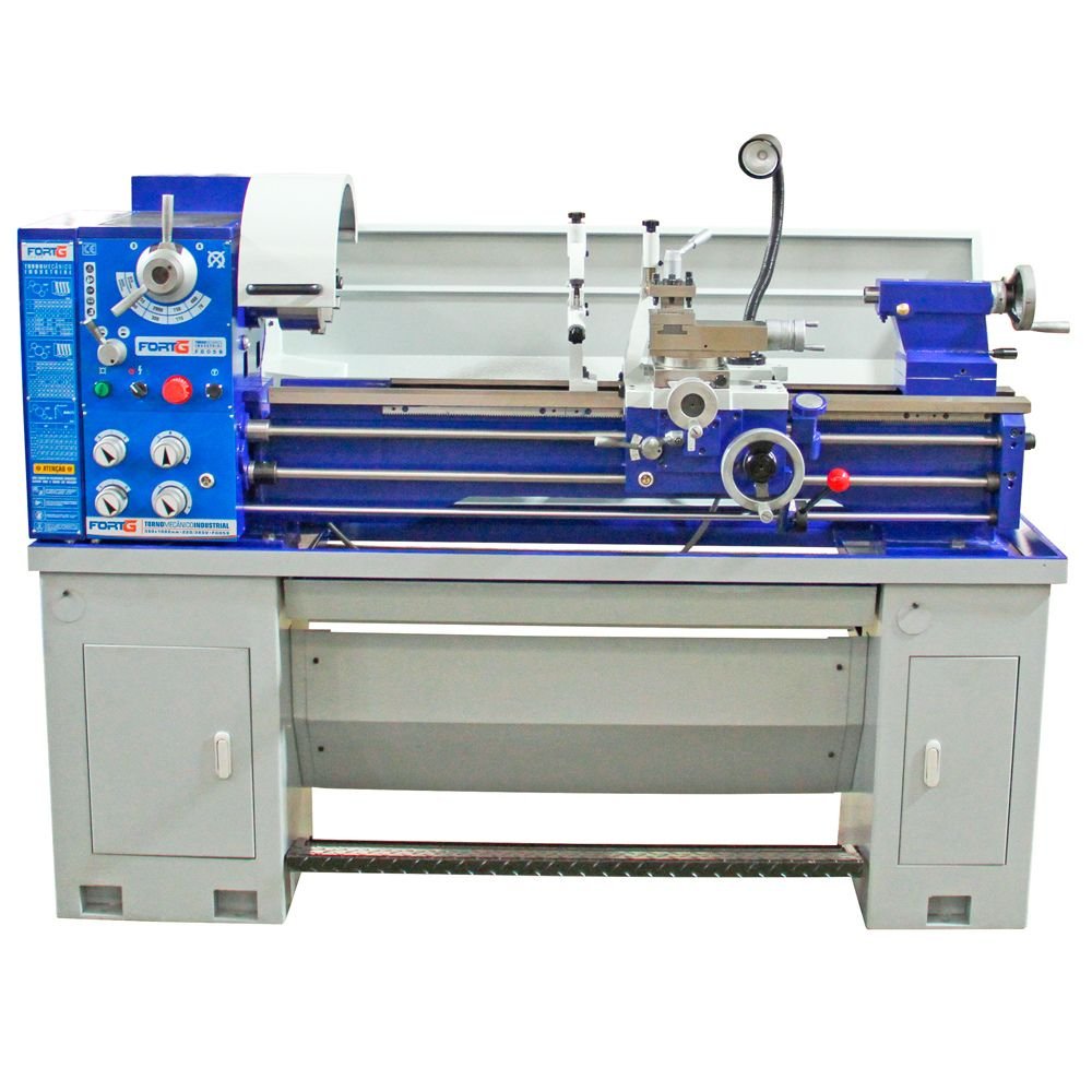 Torno Mecânico Industrial 360 x 1000 mm 220V/380V 1500W Trifásico - Imagem zoom