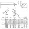 Ferramenta Soldada Curta Para Desbastar ISO 2 - 1010 E P30 - Imagem 3