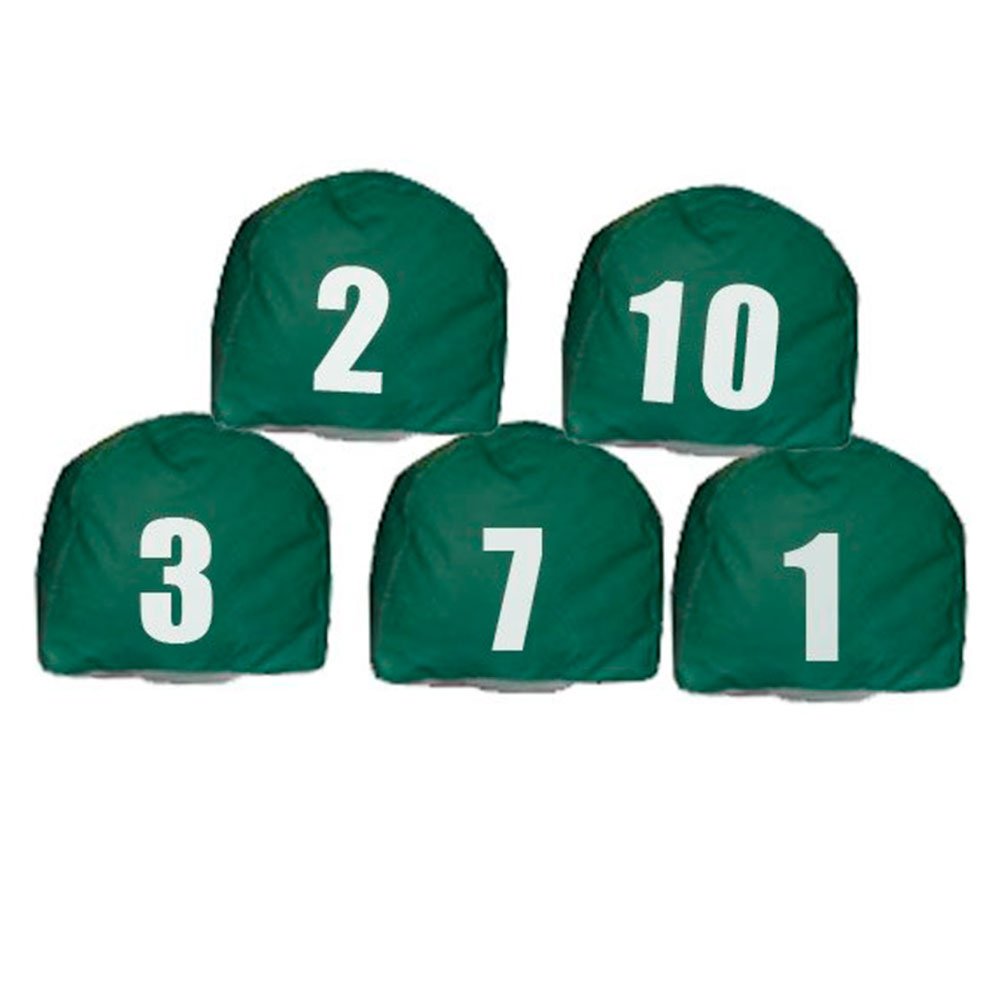 Jogo de Prismas Verde com Números de 1 a 10 - Imagem zoom