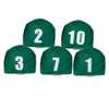 Jogo de Prismas Verde com Números de 1 a 10 - Imagem 1