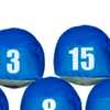 Jogo de Prismas Azuis com Números de 1 a 15 - Imagem 3