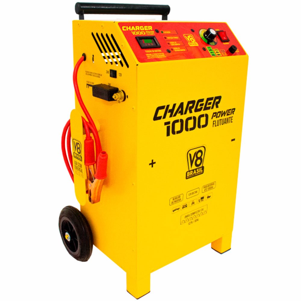 Carregador de Bateria Charger 1000 Power Digital 100A   - Imagem zoom