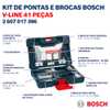 Kit de Brocas, Pontas e Bits V-Line com 41 Peças - Imagem 3