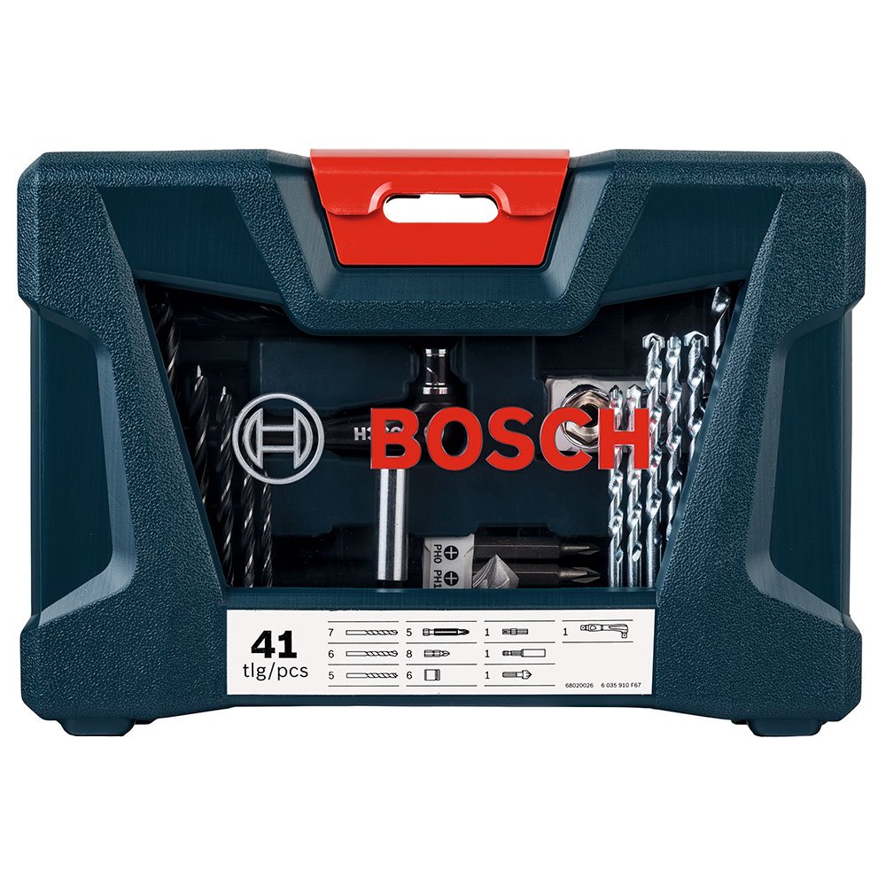 Kit De Brocas Pontas E Bits V Line Com 41 Pecas Bosch