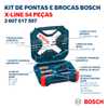 Kit de Pontas e Brocas  X-Line com 54 Peças e Maleta - Imagem 3