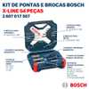 Kit de Pontas e Brocas  X-Line com 54 Peças e Maleta - Imagem 3