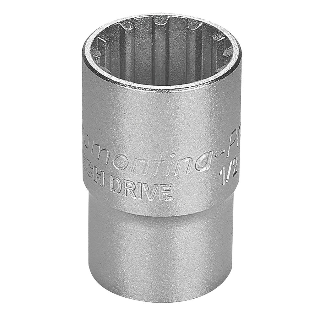 Soquete Techdrive em Cr-V 18mm com Encaixe de 12 Pol