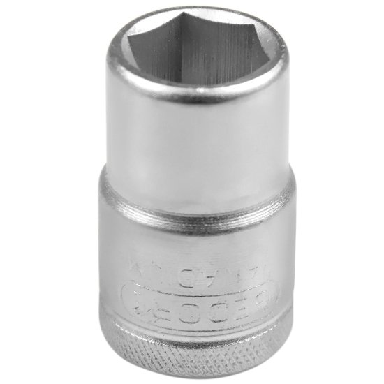 Soquete Sextavado 15mm  com Encaixe 1/2 Pol. -GEDORE-19-15MM