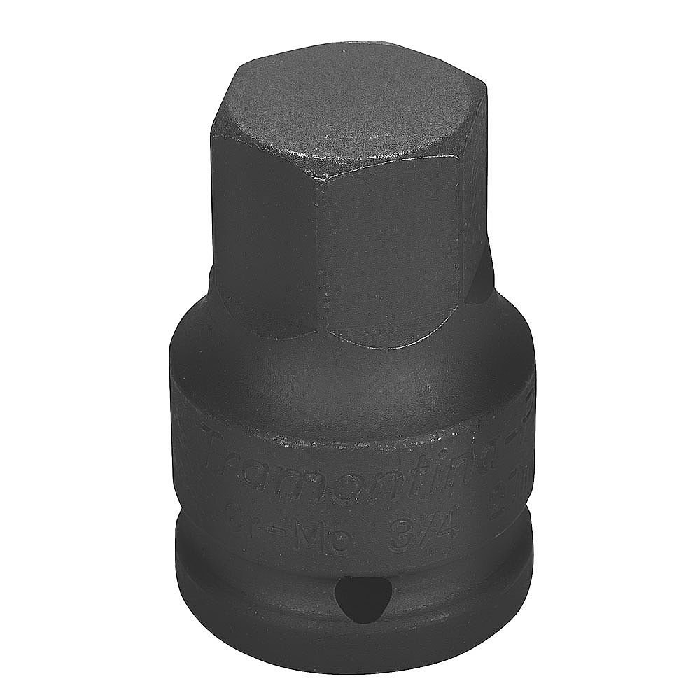 Soquete de Impacto Ponta Hexagonal Cr-Mo 22mm com Encaixe de 34 Pol