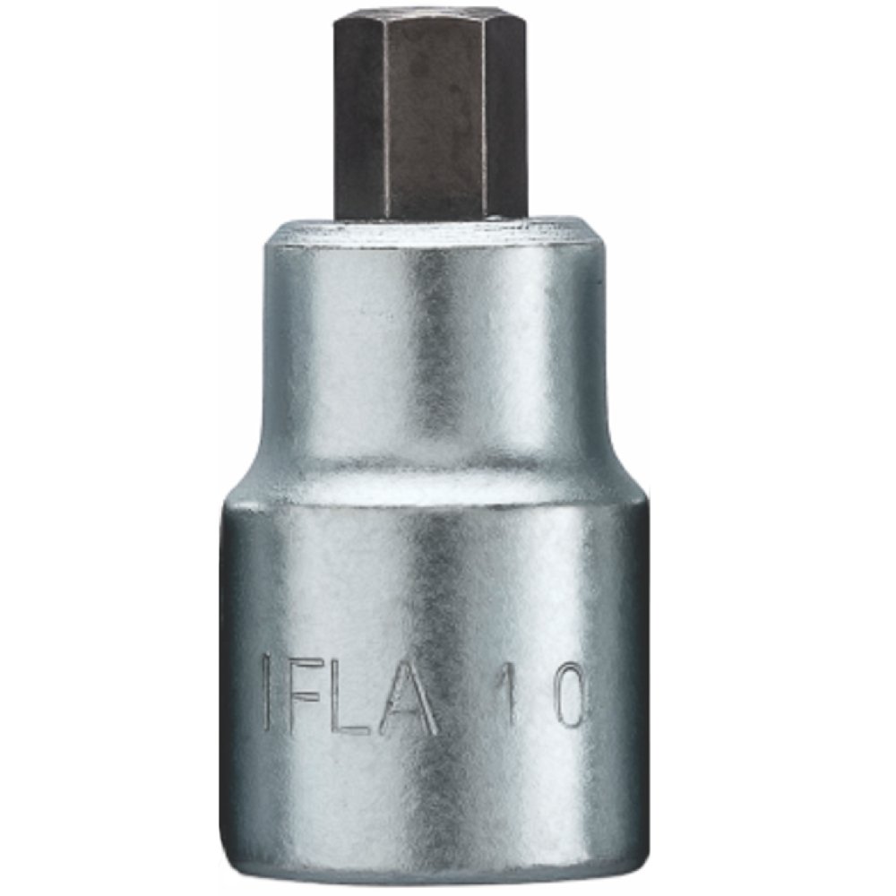 Soquete Allen 10 x 50mm com Encaixe 1/2Pol.-IFLA-SA1310