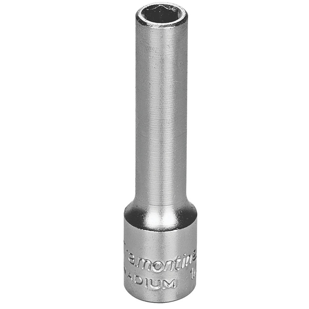 Soquete Sextavado Longo Cr-V 06mm com Encaixe de 1/4 Pol. - Imagem zoom
