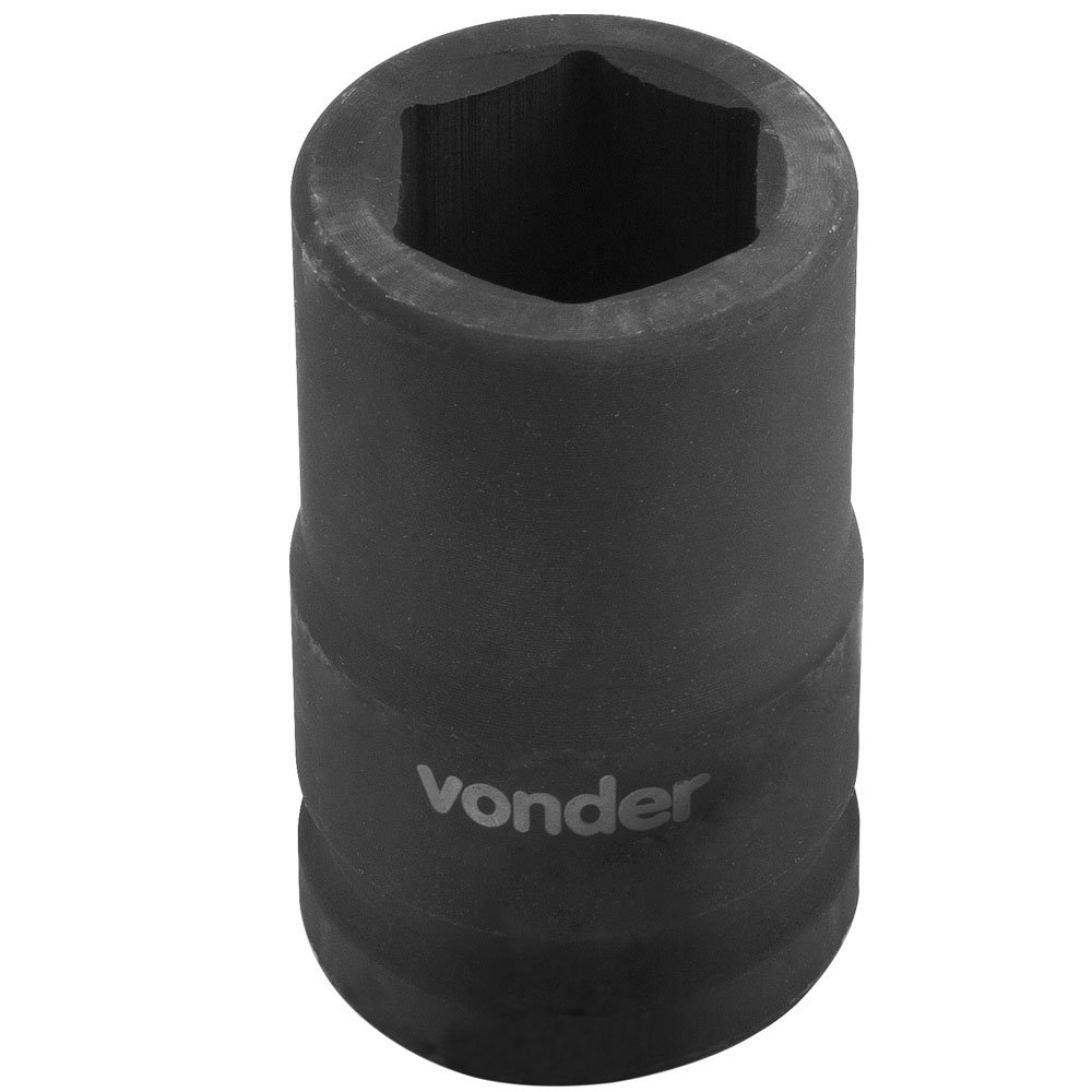 Soquete Sextavado 27mm com Encaixe de 1 Pol. para Desforcímetro/Multiplicador de Torque-VONDER-3039001027