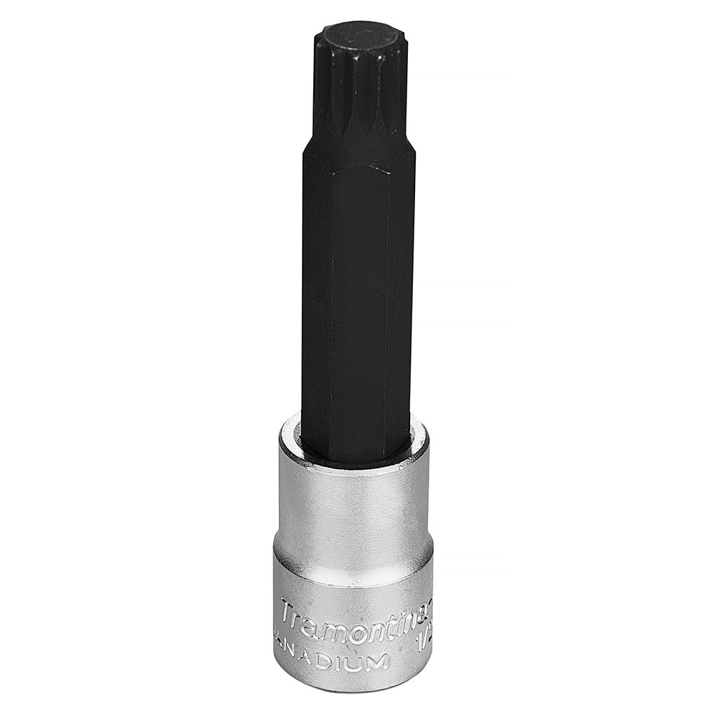 Soquete Longo Ponta Multidentada em Cr-V 14mm com Encaixe de 1/2 Pol.  - Imagem zoom