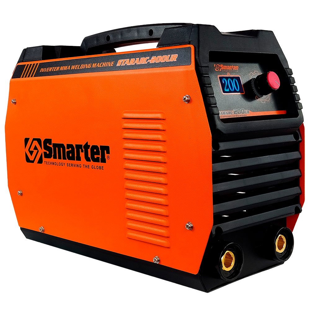 Máquina de Solda Inversora Eletro/Tig Monofásico 200A 220V com Display Digital-SMARTER-STARARC-200UR