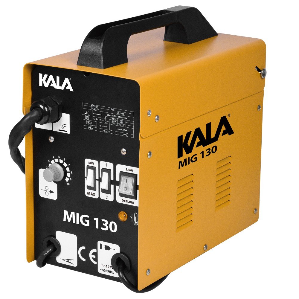 Máquina de Solda Mig 0,6 a 0,9mm 220V -KALA-MAQ201