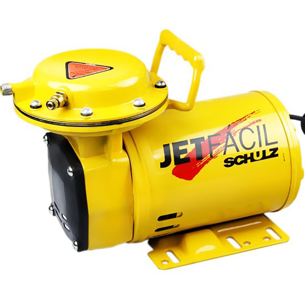 Compressor ar direto baixa pressão 2,3 pés com 2 acessórios - JET FÁCIL